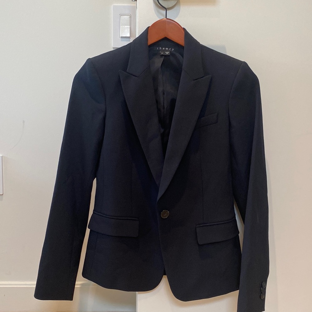 Theory Navy Blazer